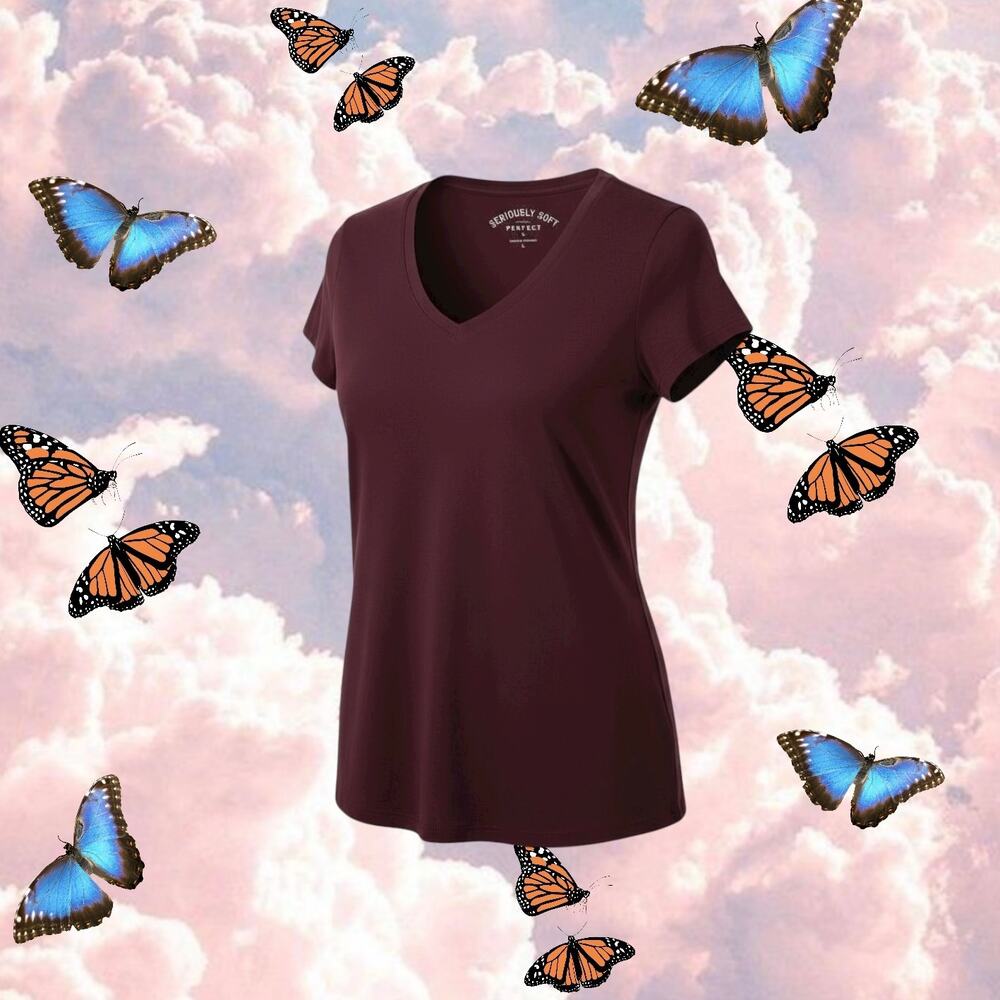 American Eagle Seriously Soft Perfect V Neck